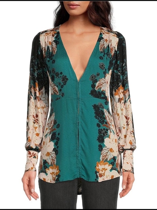 Free People Tops - Free People Mikayla Printed Tunic Top